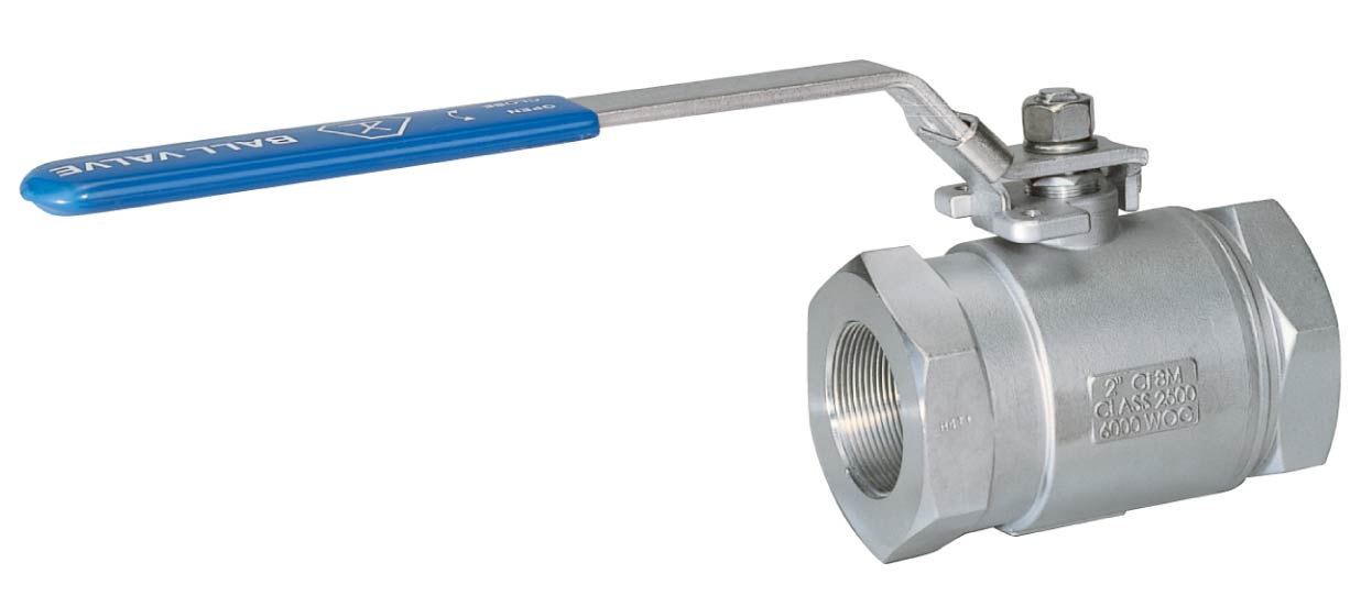 二片式高壓球閥6000PSI防火認證型