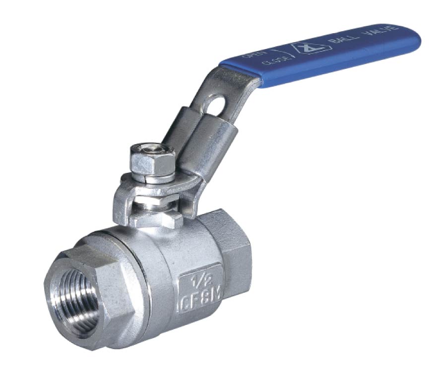 二片式牙口球閥1000psi